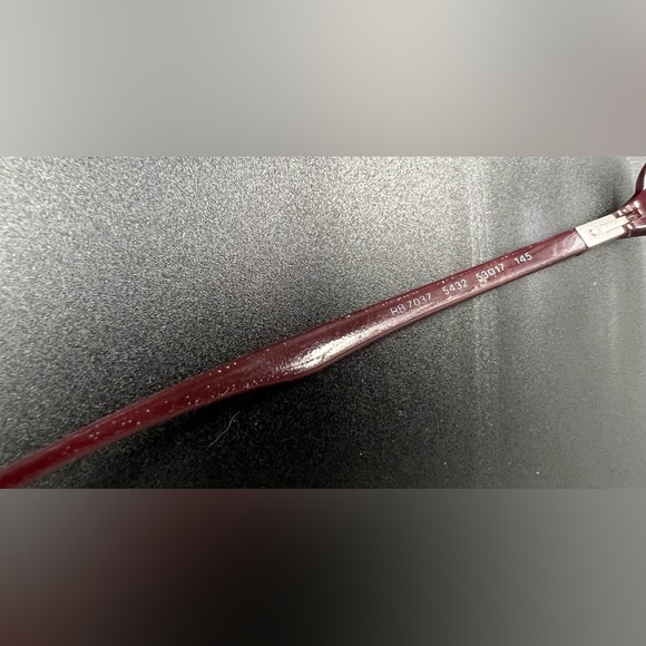 Ray-Ban Glasses Eyeglass Frames Ray Ban Liteforce 7037 Burgundy Eyeglasses - Picture 8 of 10